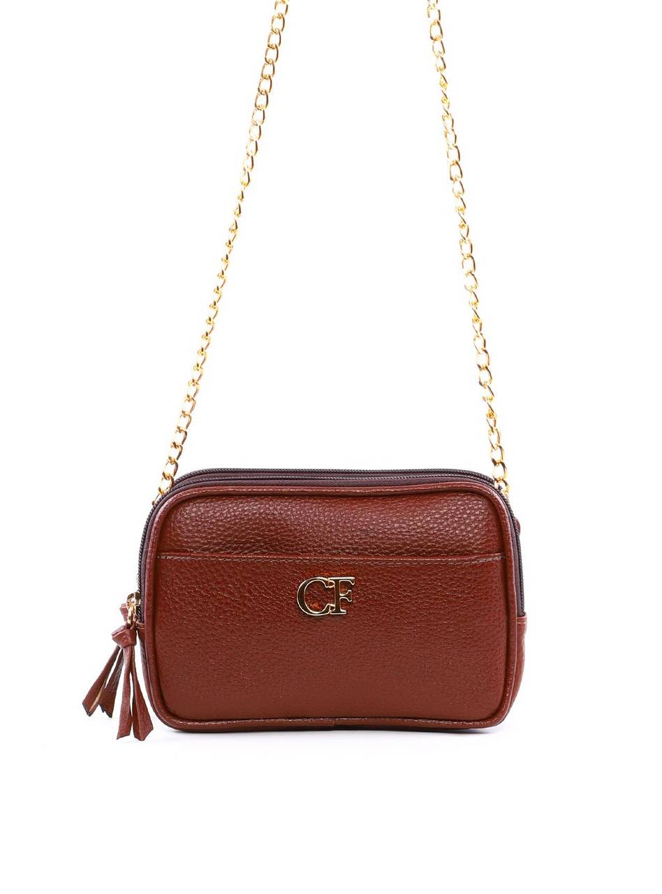 Bolsa Transversal Pequena - Cacau BSI-6404 - CA