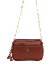 Bolsa Transversal Pequena - Cacau BSI-6404 - CA