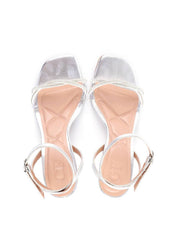 Sandália com Tira em Strass - Prata SDI-11901 - PT