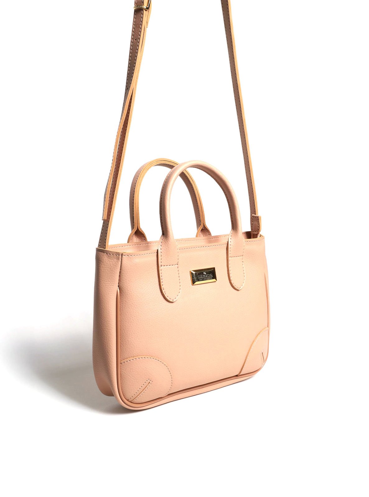 Bolsa Tote de Mão Média Transversal Nude BSI-5845 - NU