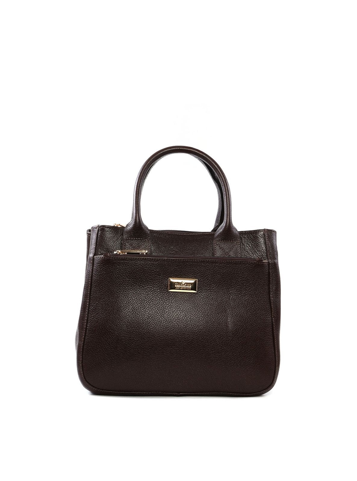 Bolsa de Mão com Bolso Frontal e Alça Rígida BSI-4346 - CA