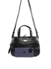 Bolsa Tote com Duas Divisórias - Preta BSI-6415 - PR
