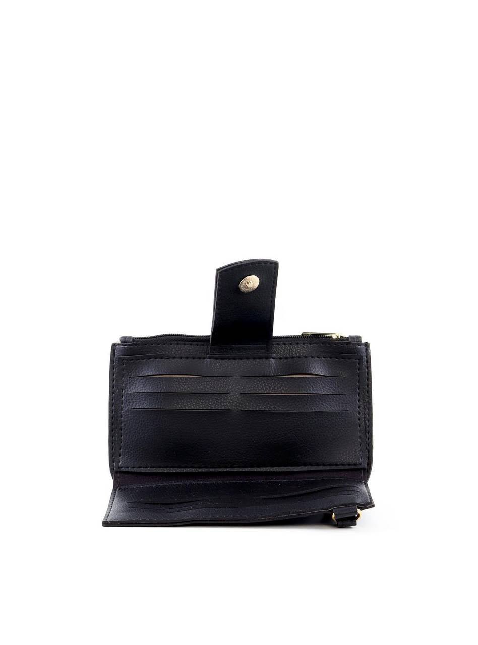 Bolsa Carteira Transversal Pequena - Preta BSI-6430 - PR