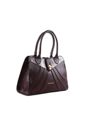 Bolsa Tote Detalhe Costura Frontal Alça Dupla - Cacau BSI-6379 - CA