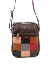 Bolsa Tiracolo com Detalhe Frontal de Retalhos BSI-6514 - CA