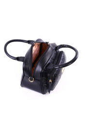 Bolsa Tote em Matelassê com Alça Dupla - Preta BSI-6367 - PR