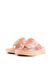Flatform de Dedo com Tira Larga - Nude SDI-11902 - NU