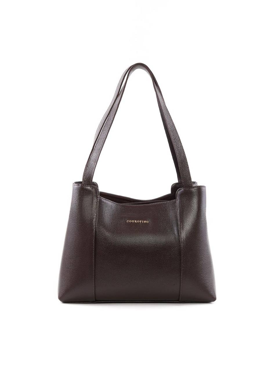 Bolsa Tote Quadrada com 3 Divisórias - Cacau BSI-6398 - CA