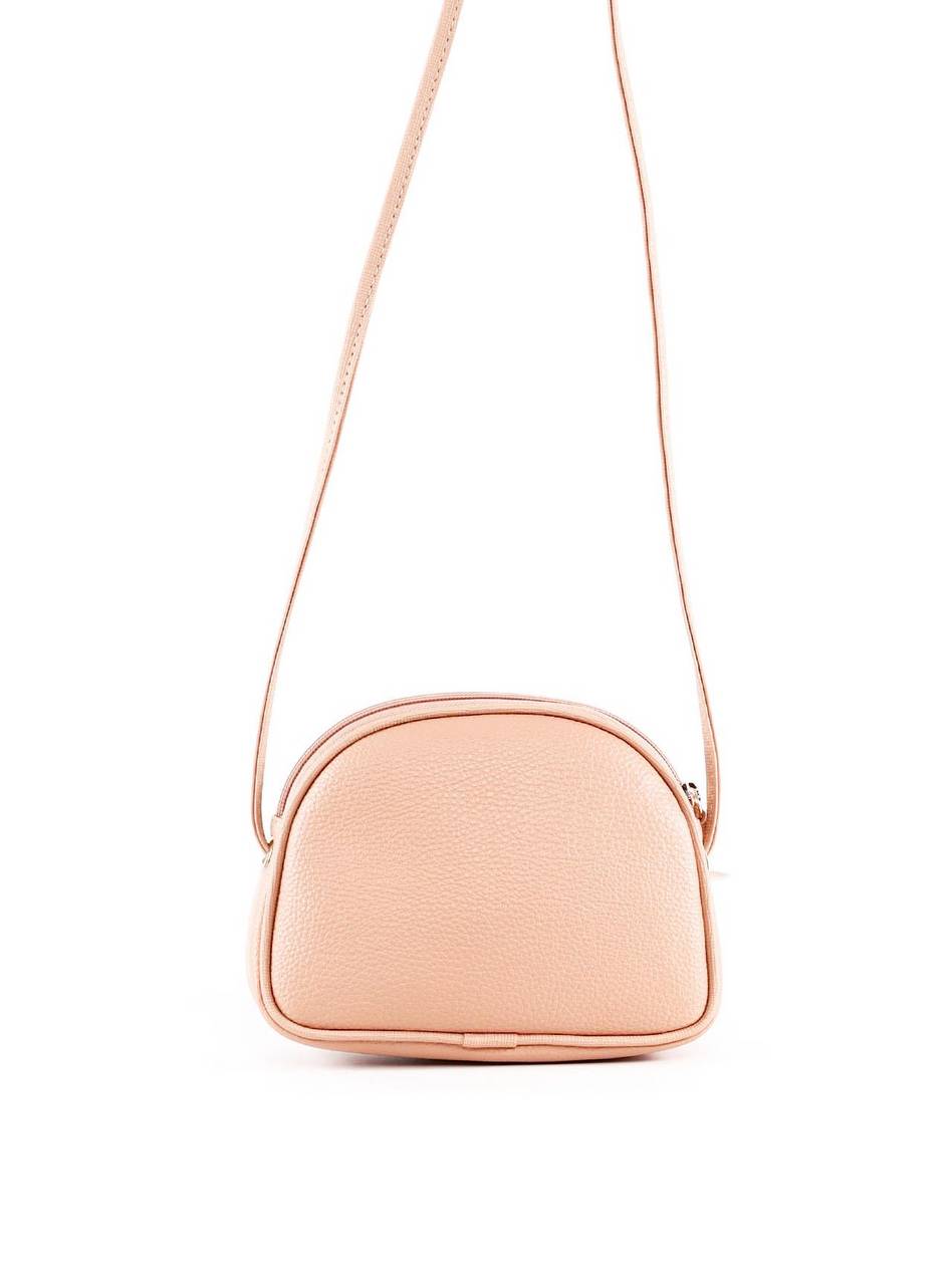 Bolsa Tote Transversal Arredondada - Nude BSI-6343 - NU
