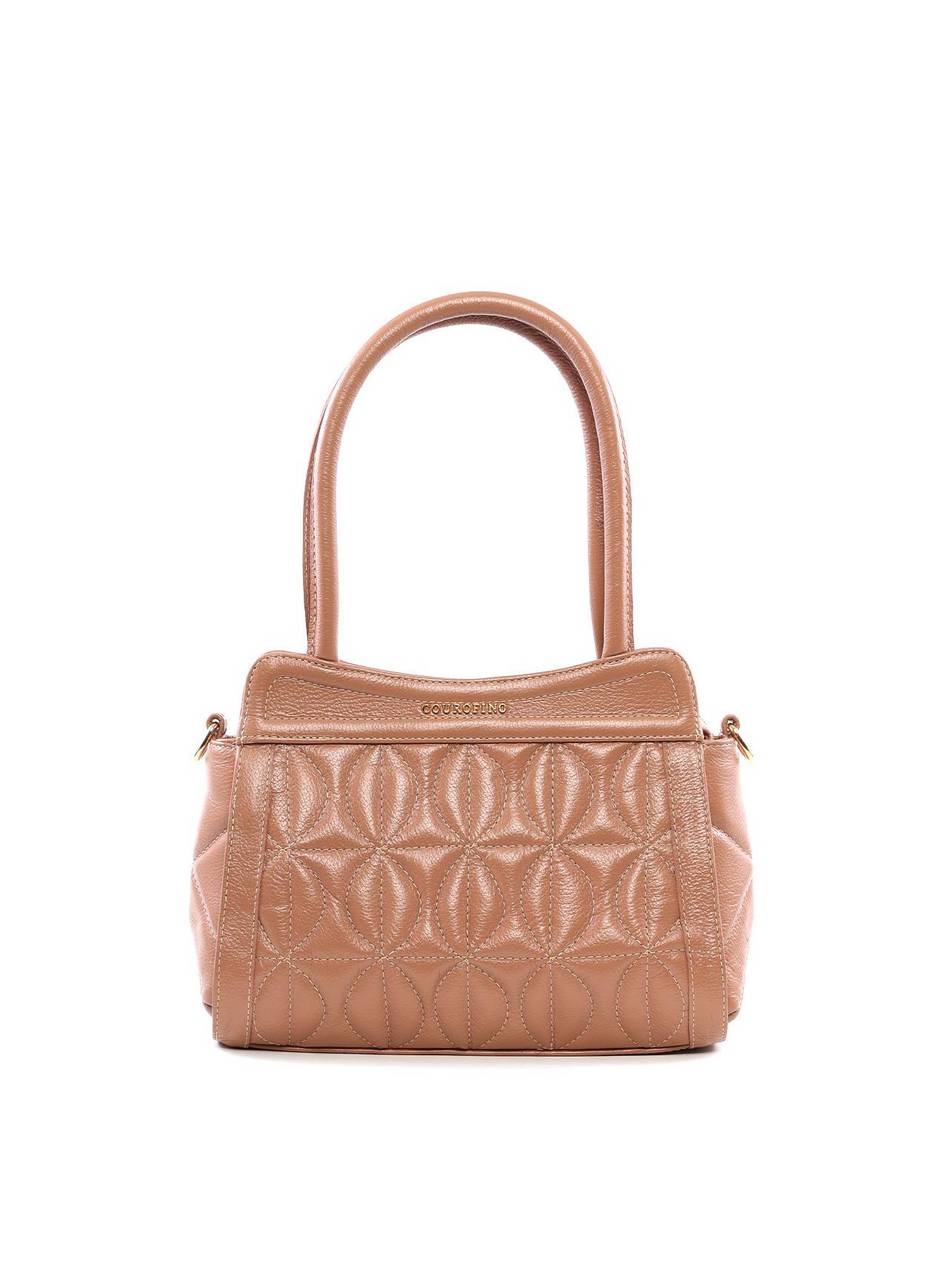 Bolsa Tote Média com Costura Matelassê na Frente BSI-6502 - NU