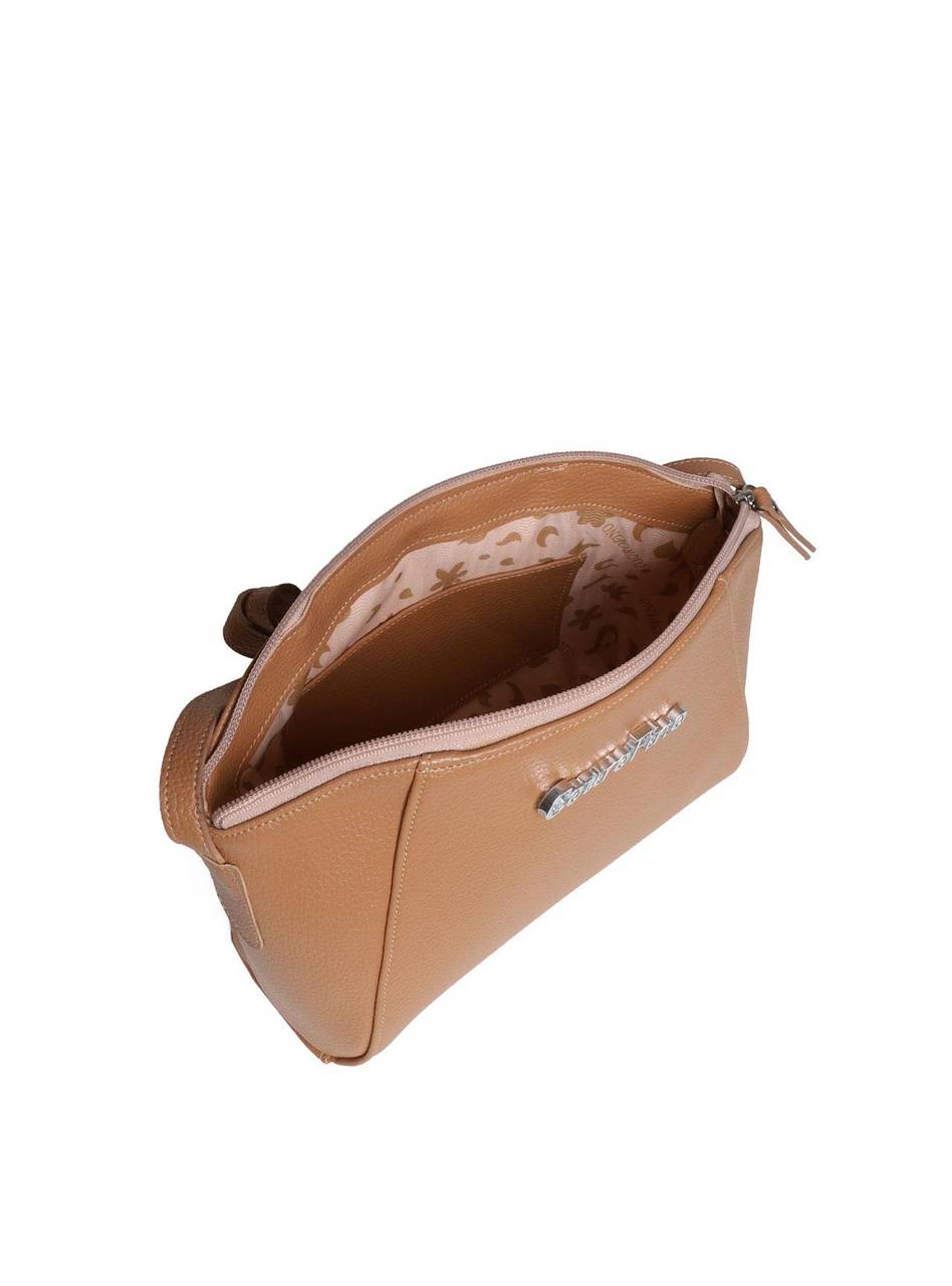 Bolsa Clutch Transversal com Detalhe - Nude BSI-5617 - NU