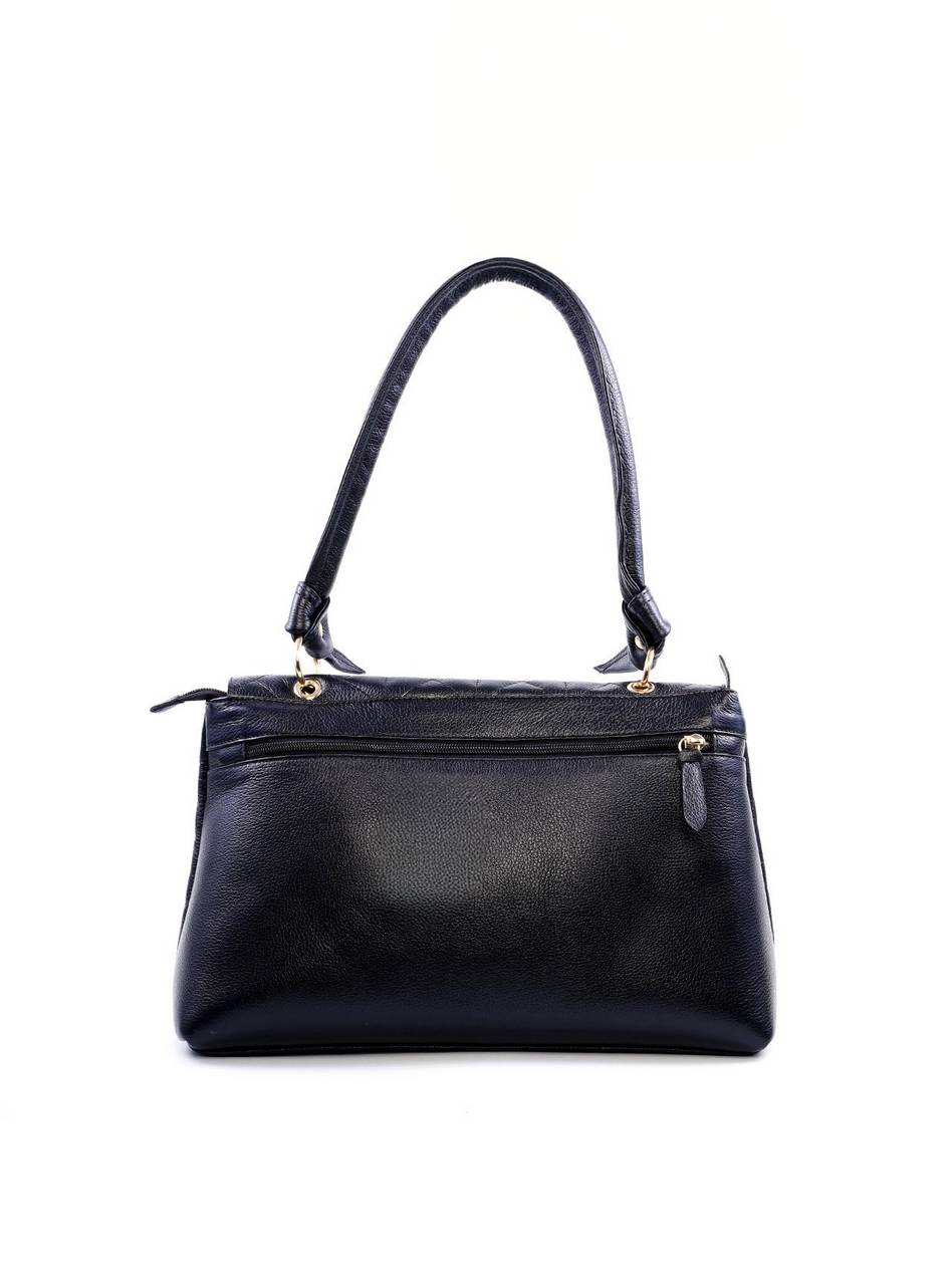 Bolsa Satchel Tiracolo em Matelasse - Preta BSI-6056 - PR