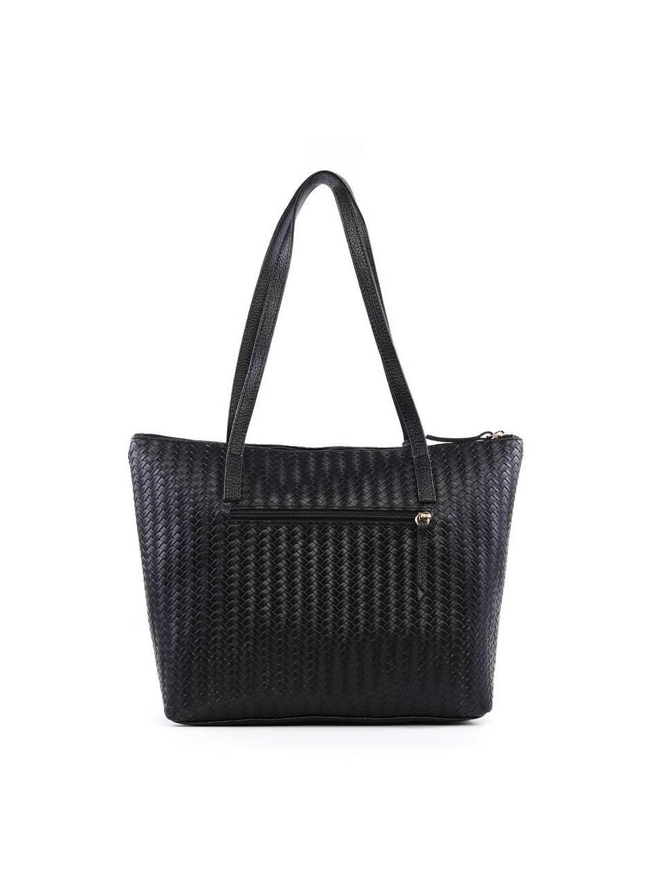 Bolsa Shopper Bag Charm Laço - Preta BSI-6381 - PR