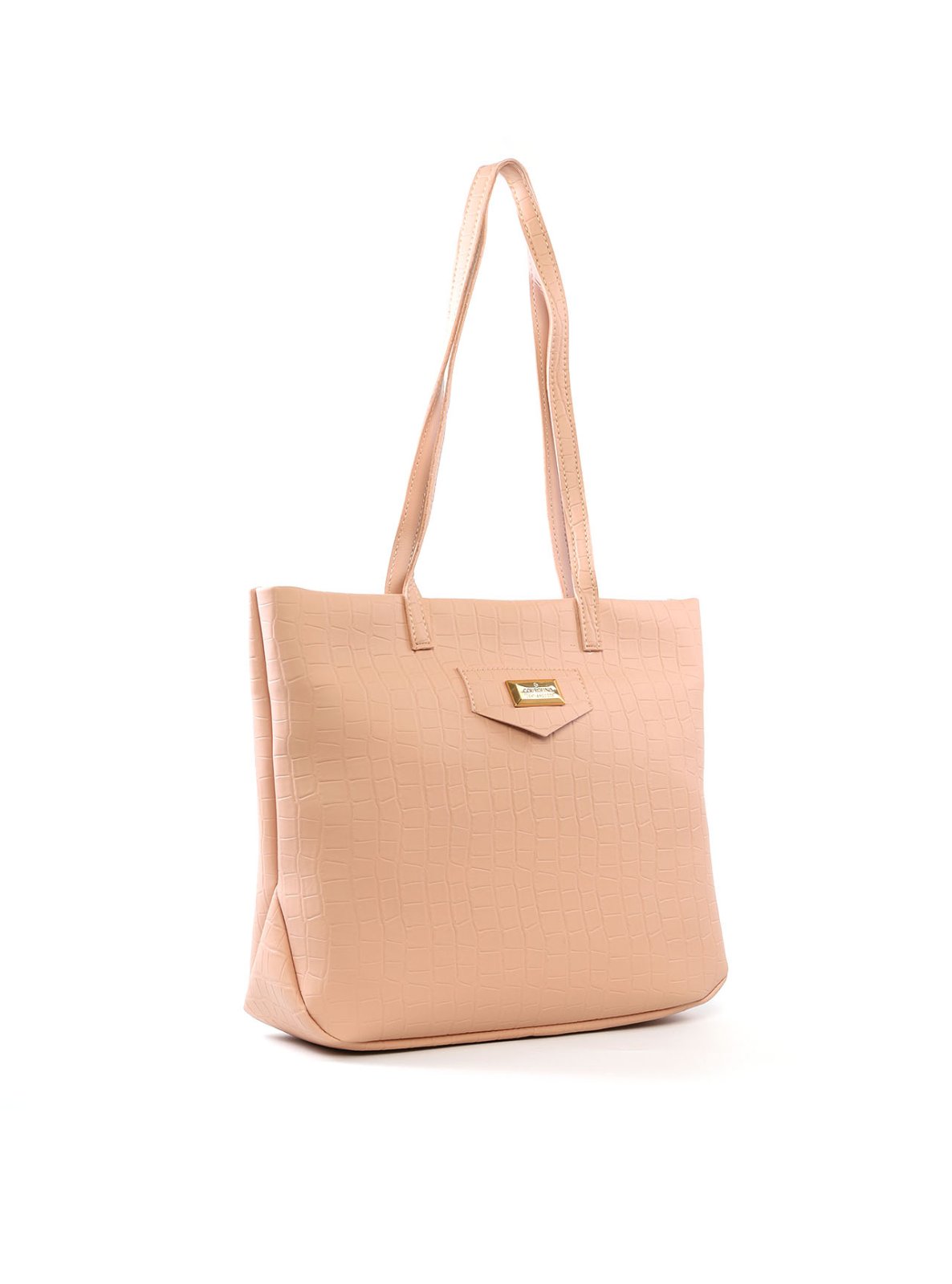 Bolsa Shopper Tiracolo Grande Nude BSI-5827 - NU