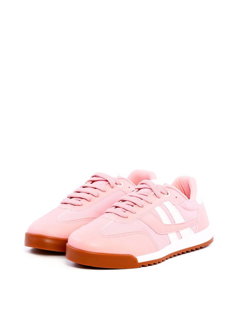 Tênis Feminino Casual Detalhe Duas Tiras - Rosa SP-11947 - RS