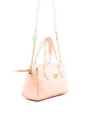 Bolsa Tote Transversal Retangular - Nude BSI-6265 - NU