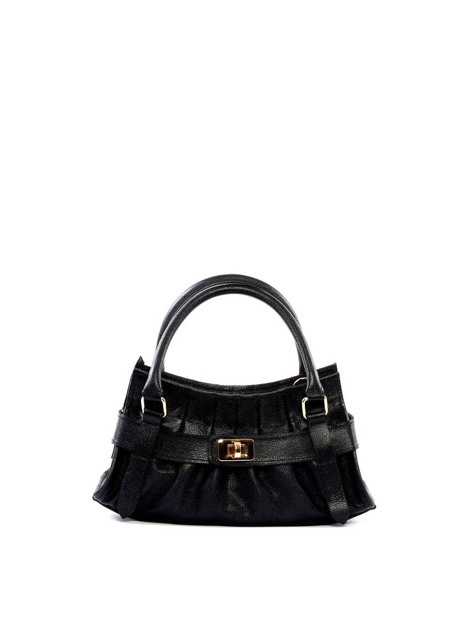 Bolsa Tote Média com Drapeado e Fecho Decorativo BSI-6492 - PR