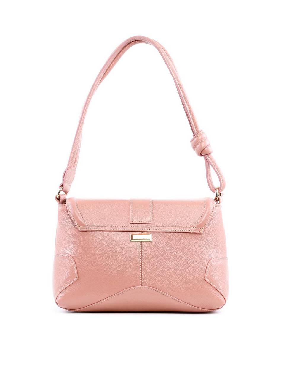 Bolsa Satchel com Costuras - Nude BSI-6249 - NU
