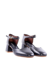Scarpin Mary Jane com Salto Bloco - Preta SDI-12166 - PR