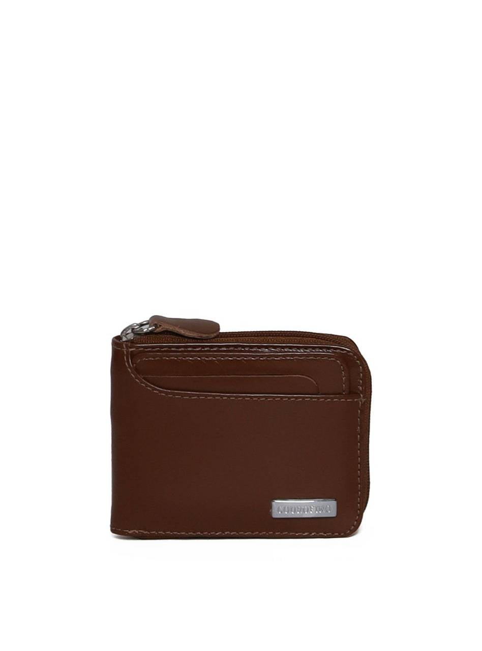 Carteira Masculina Clássica com Zipper e Porta Cartão Removível - Castor CAI-969 - CS