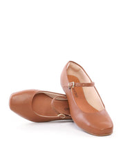 Sapatilha Mary Jane de Bico Quadrado - Castor SDI-12158 - CS