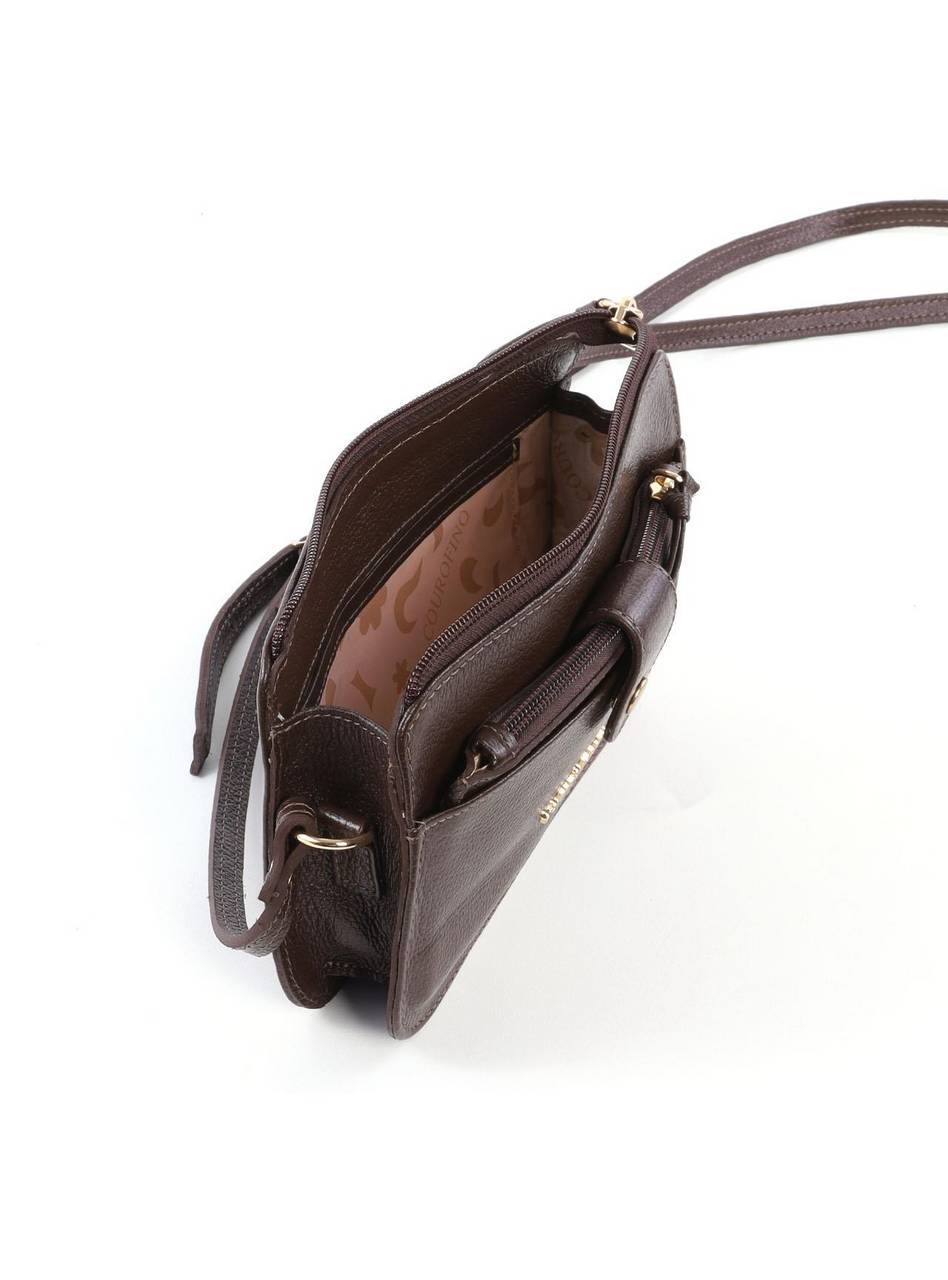 Bolsa Clutch Transversal com Bolso Removível - Cacau BSI-6417 - CA