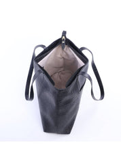 Bolsa Shopper Tiracolo com Bolso Grande Frontal - Preta BSI-6096 - PR