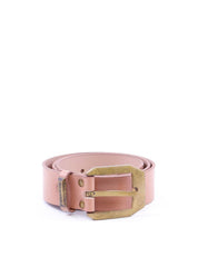 Cinto Feminino em Couro com Fivela Grande - Nude CTI-984 - NU