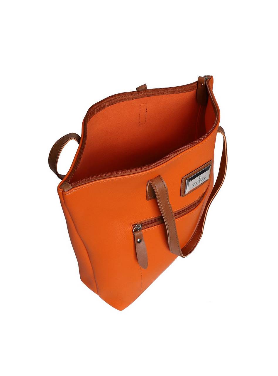 Bolsa Shopper Tiracolo Grande - Laranja BSI-5403 - LR