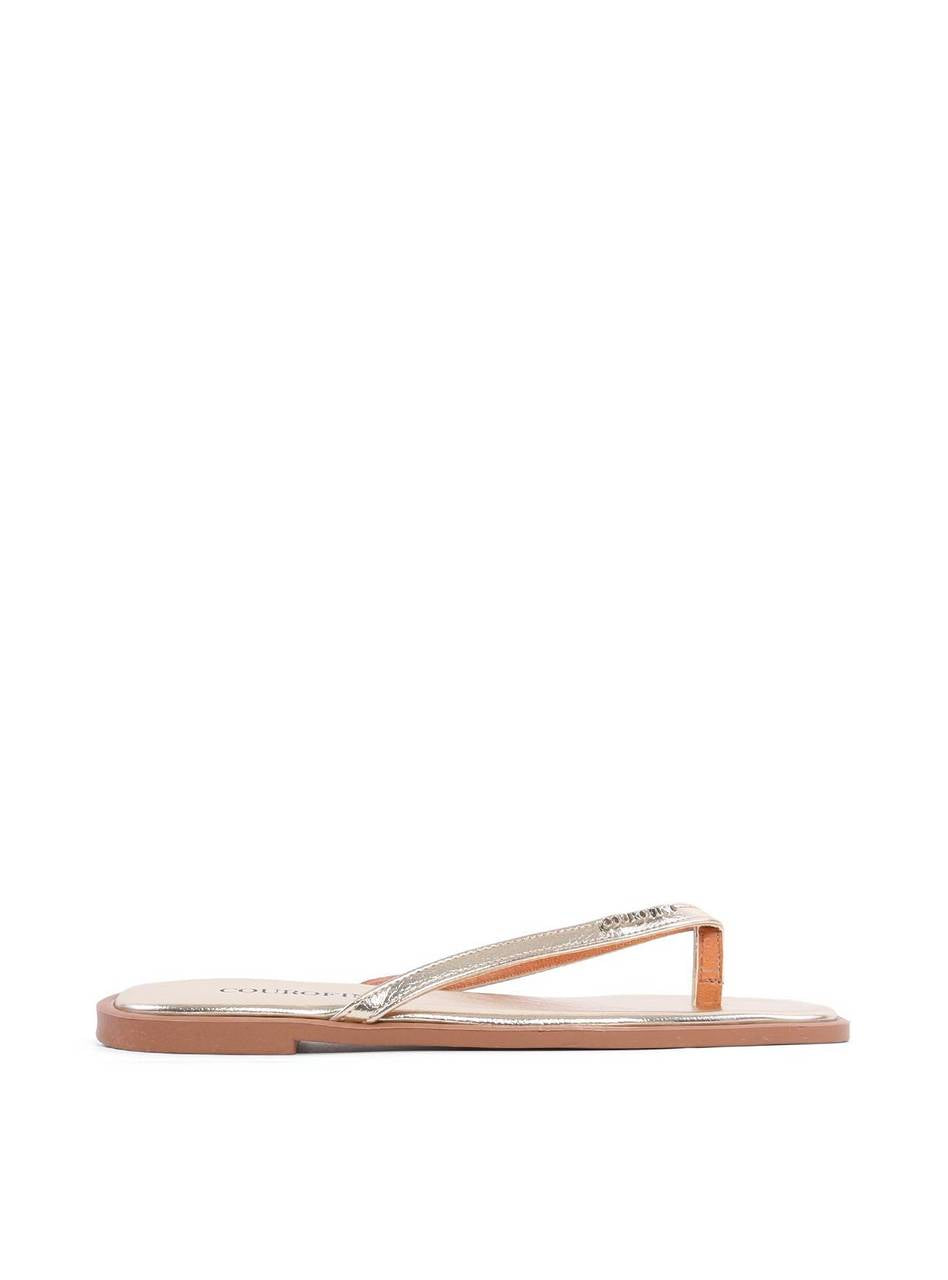 Rasteira de Dedo com Plaquinha - Ouro SDI-11833 - AU