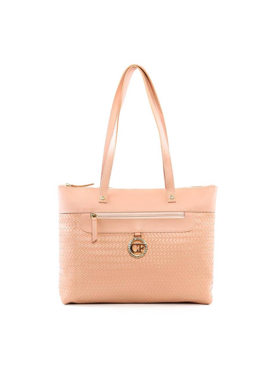 Bolsa Tote Matelassê Tiracolo - Nude BSI-5734 - NU