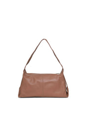 Bolsa Hobo Alça de Ombro Costura Central - Nude BSI-5969 - NU