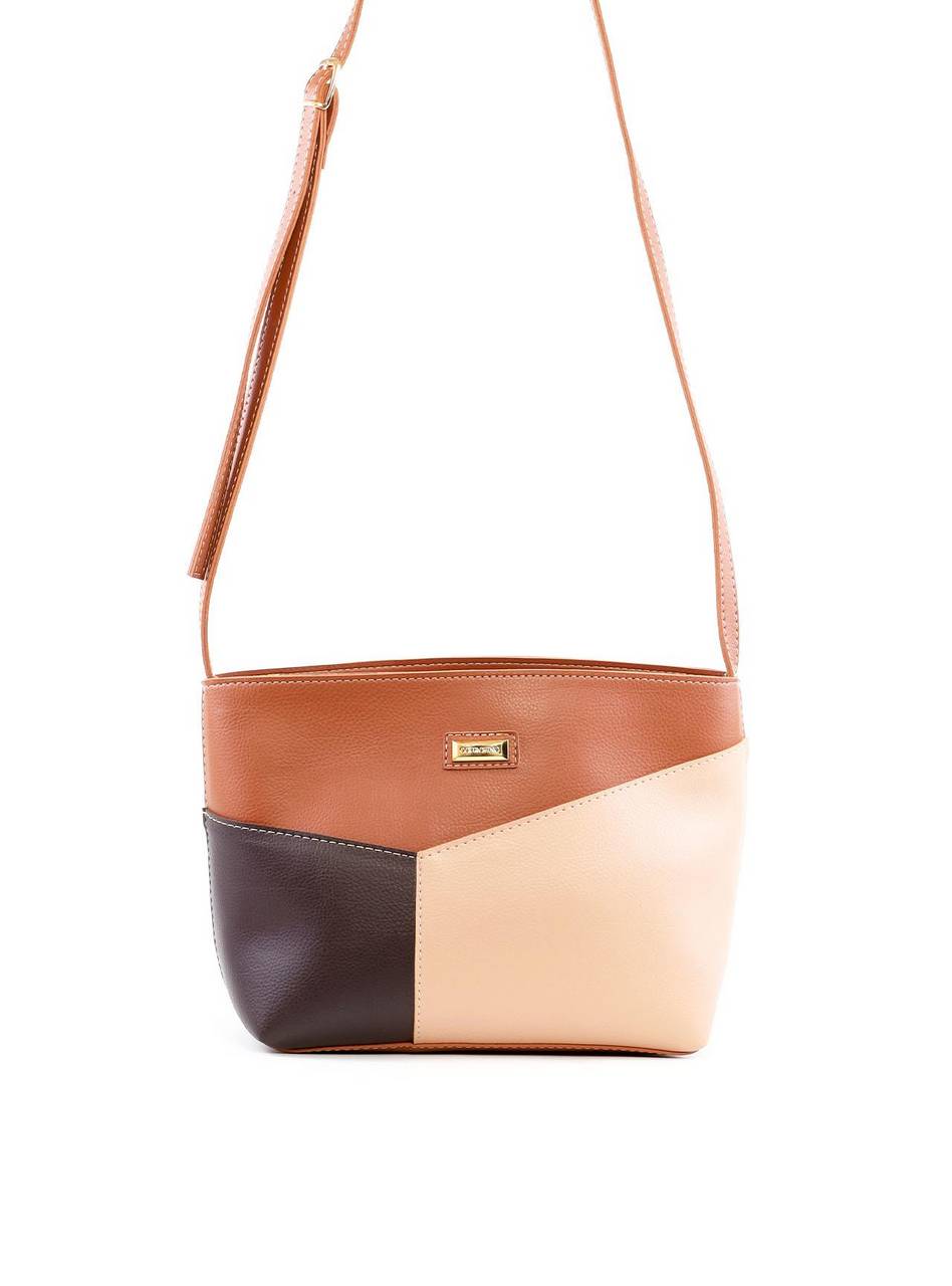 Bolsa Tote Transversal Retalhos - Castor BSI-6458 - CS