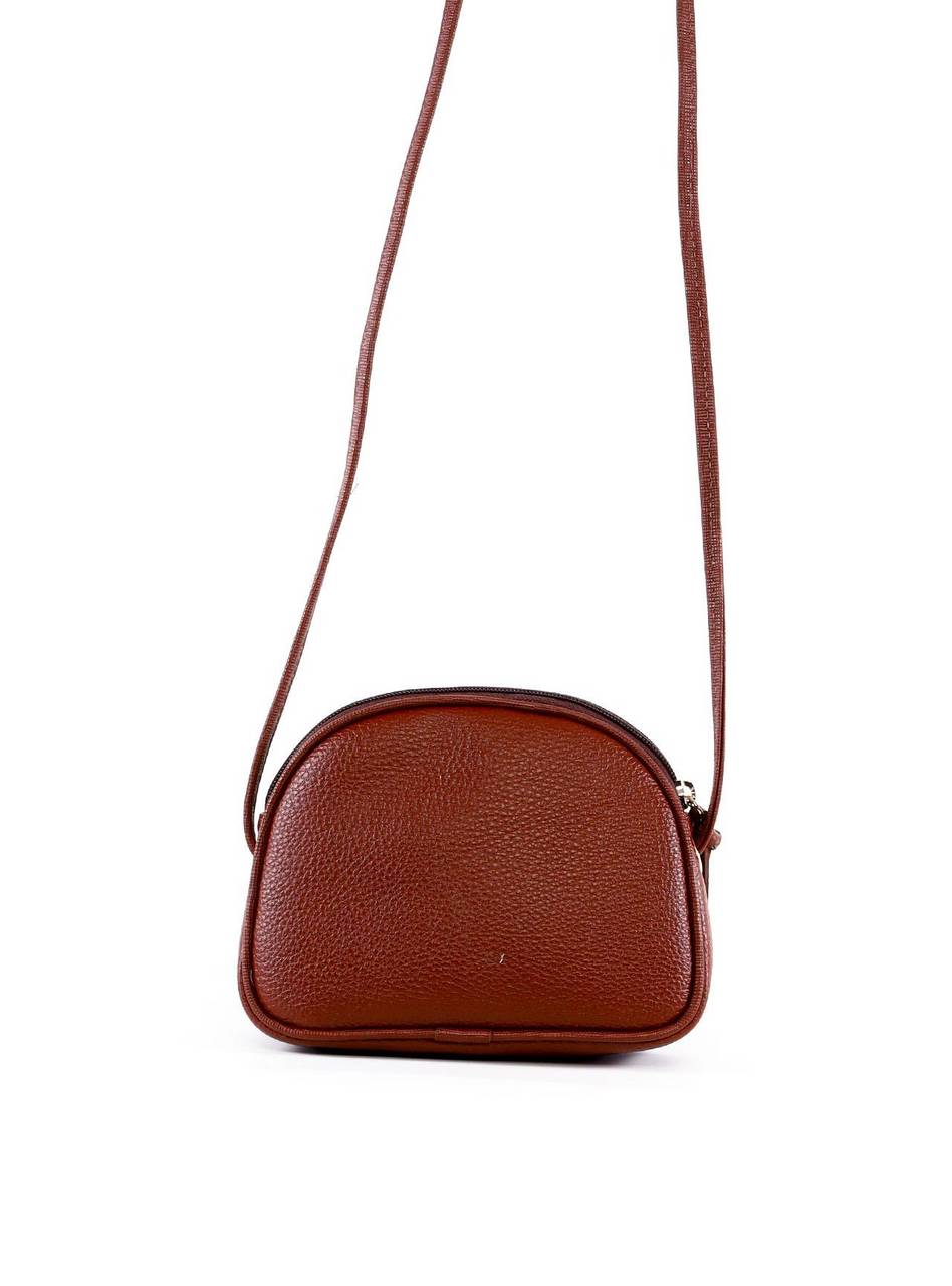 Bolsa Tote Transversal Arredondada - Cacau BSI-6343 - CA