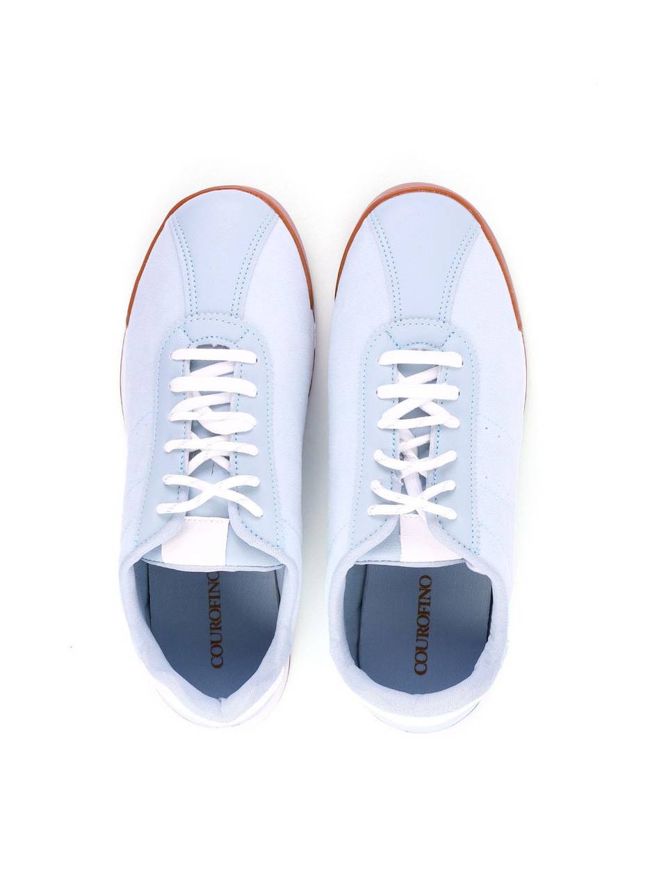 Tênis Feminino Casual Detalhe Costura - Azul SP-11948 - AZ