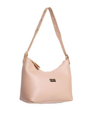 Bolsa Hobo Média Tiracolo Nude BSI-5864 - NU
