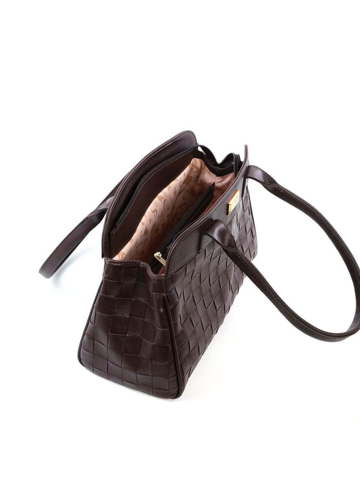 Bolsa Tote de Mão com Detalhe em Recortes BSI-6510 - CA