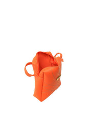 Bolsa Bag Pequena Transversal Costura Trançada Laranja BSI-5466 - LR