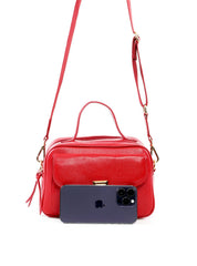 Bolsa Baú Transversal com Alça Dupla e Bolso Frontal BSI-6538 - VE