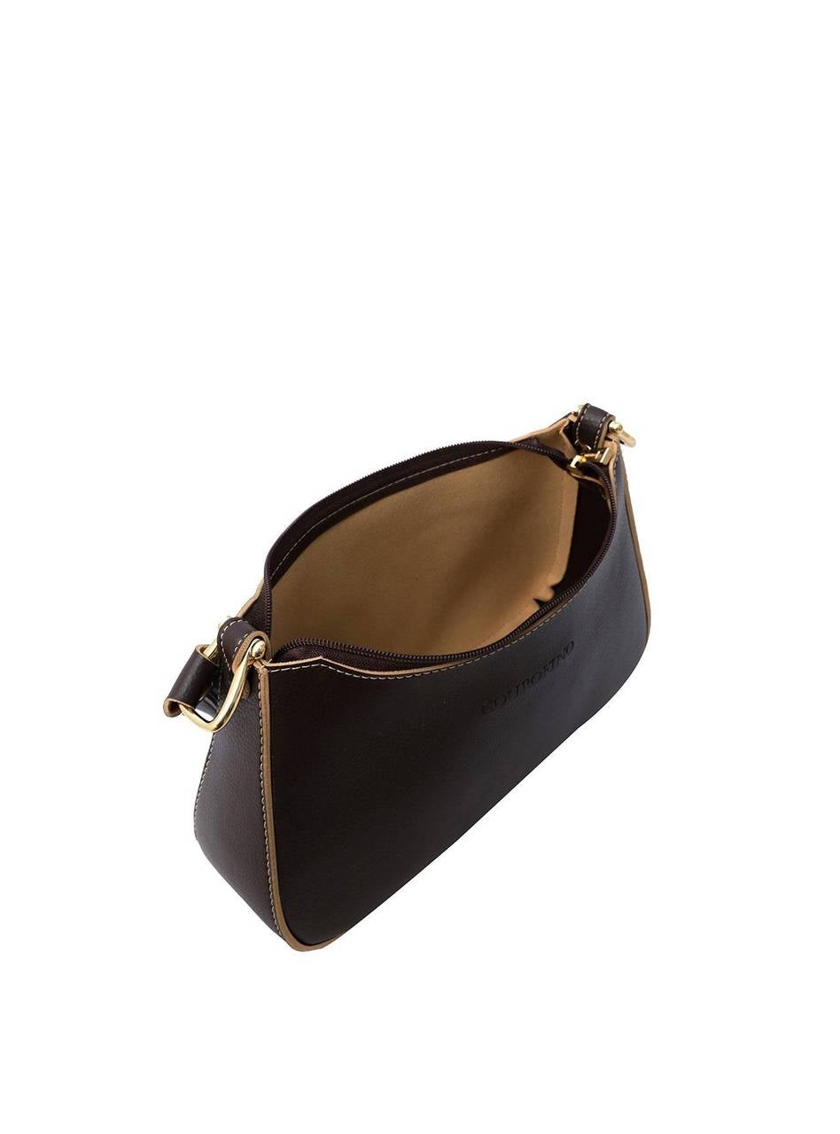 Bolsa Hobo Pequena Meia Lua Cacau BSI-5421 - CA