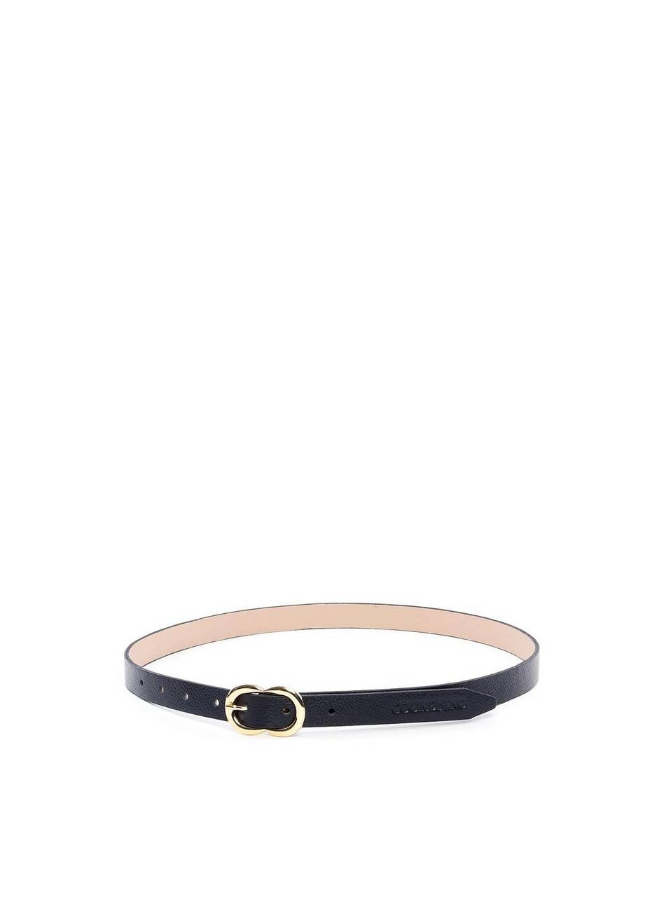 Cinto Feminino em Couro com Fivela Orgânica - Preta CTI-989 - PR