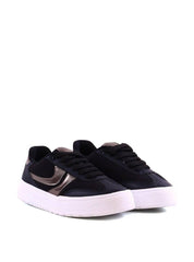Tênis Casual com Detalhe Metalizado - Preto SP-12116 - PR