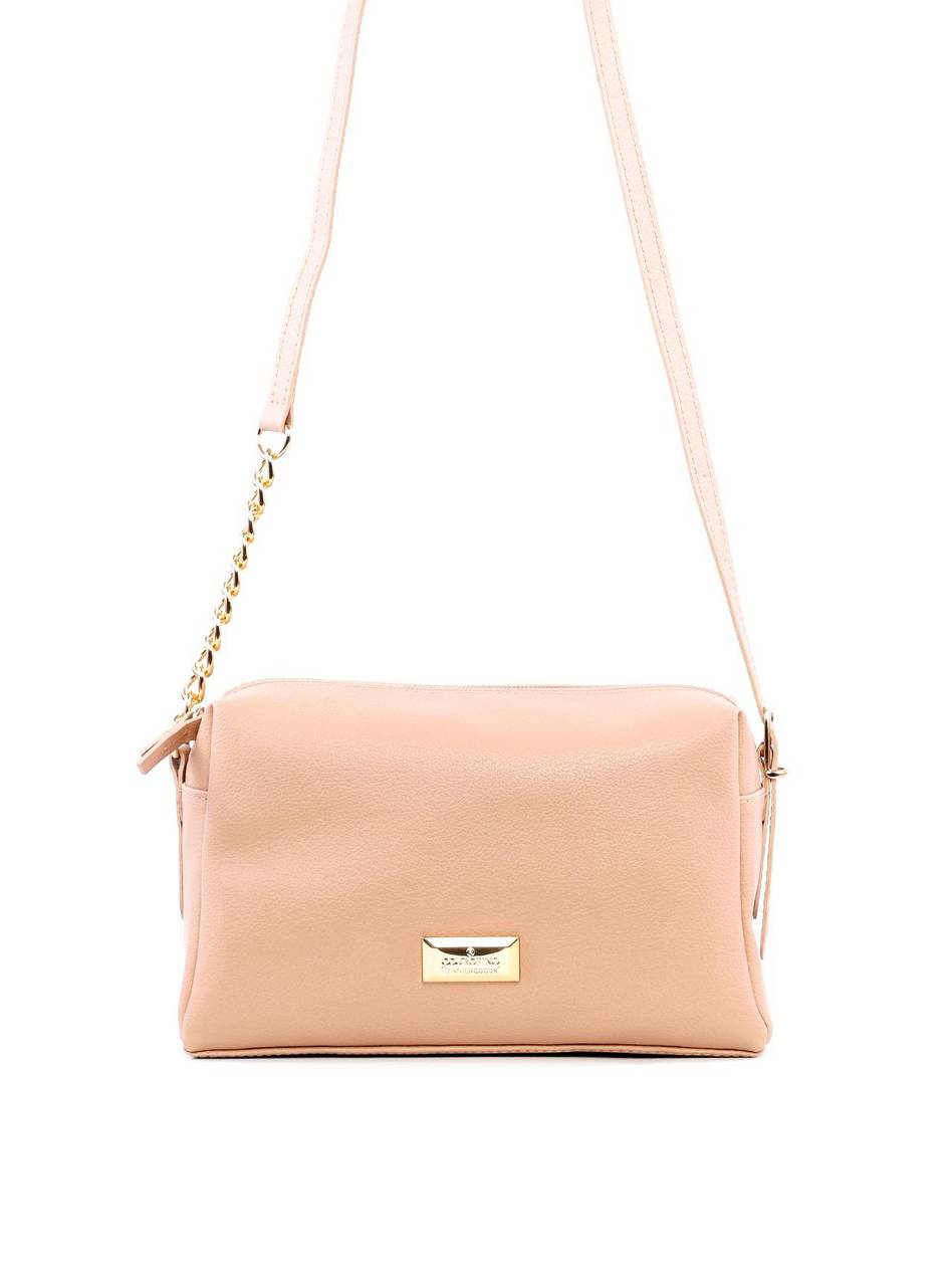 Bolsa Bag com Detalhe de Corrente - Nude BSI-6233 - NU