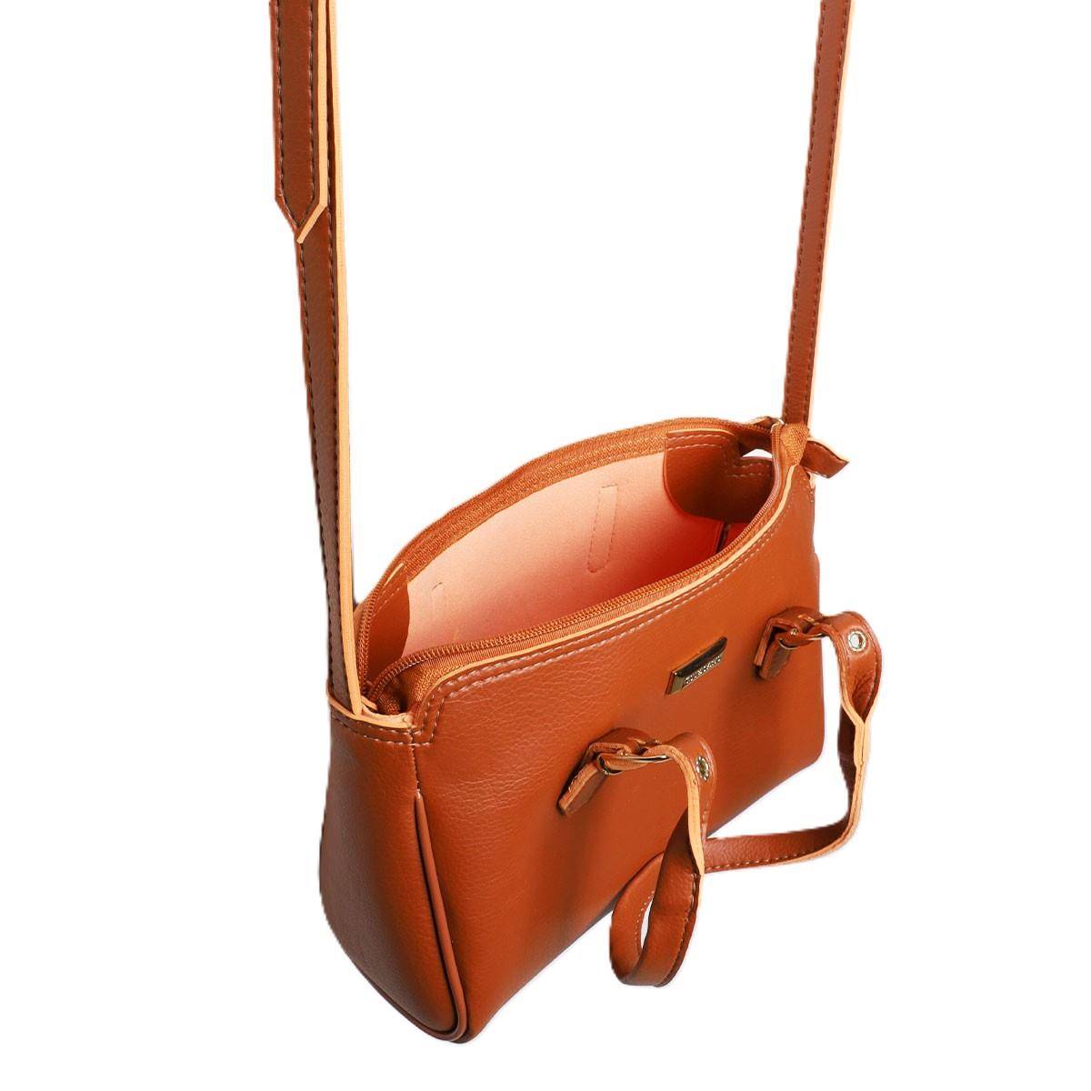 Bolsa Feminina Tiracolo Sintético Castor BSI-5807 - CS