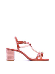 Sandália Salto Bloco Fachetado - Castor SDI-11979 - CS