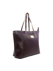 Bolsa Shopper com Detalhes Laterais - Cacau BSI-6139 - CA