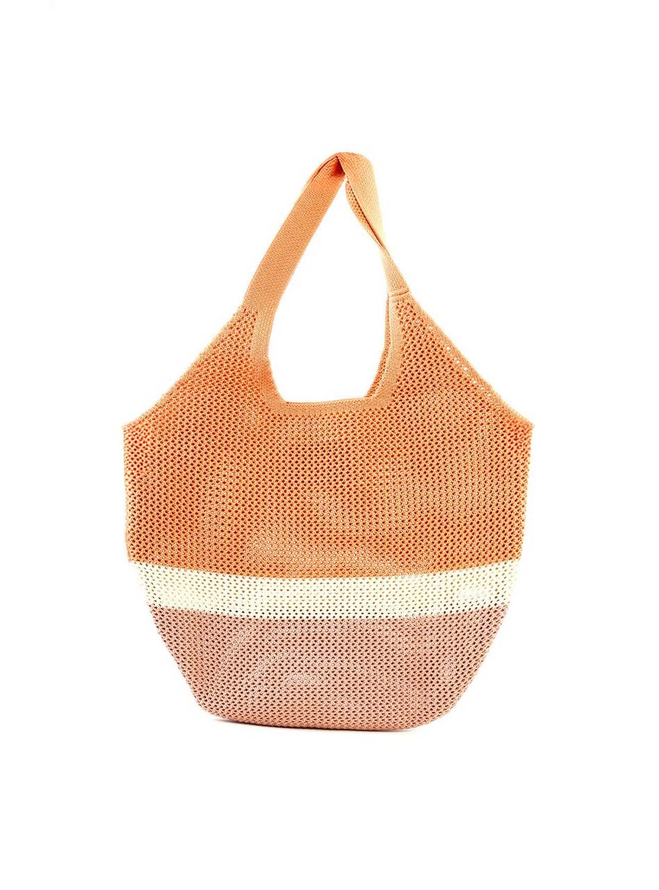 Bolsa de Tricô Tricolor - Castor BS-6326 - CS