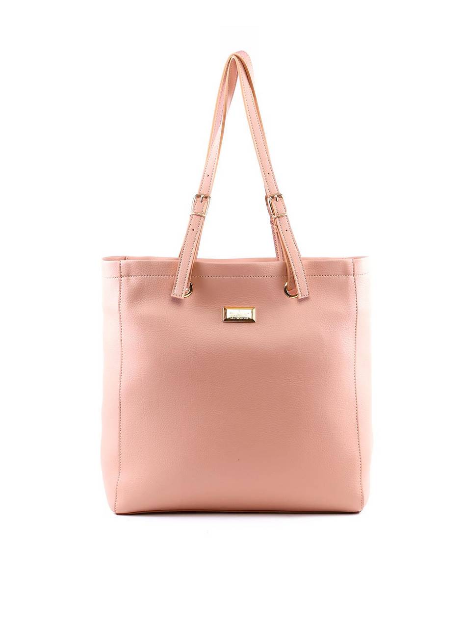 Bolsa Shopper com Fivelas na Alça - Nude BSI-6365 - NU