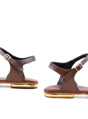 Sapatilha Slingback de Bico Fino - Cacau SDI-12175 - CA