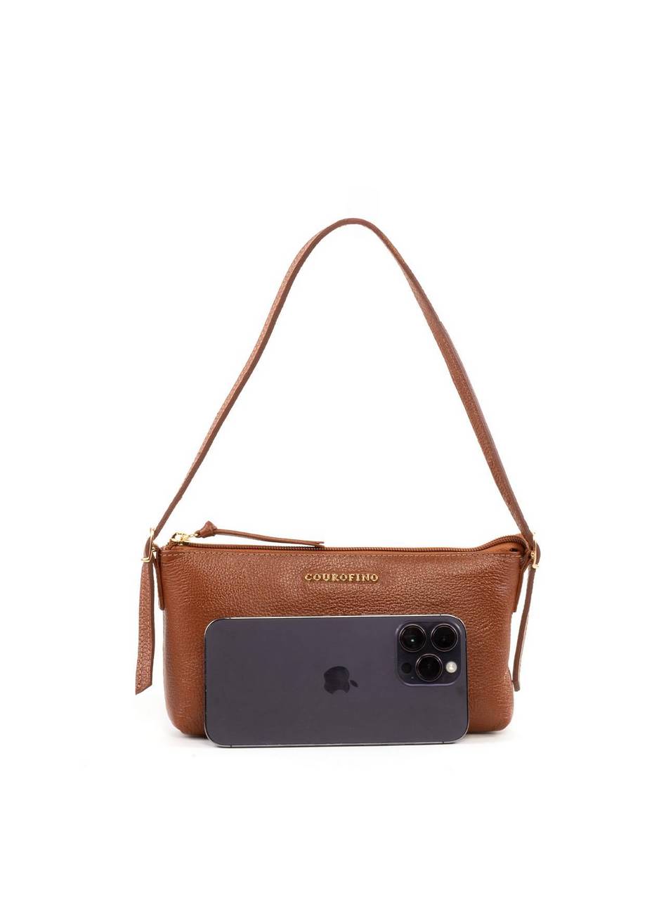 Bolsa Baguete Alça Mini Fivelas - Castor BSI-6382 - CS